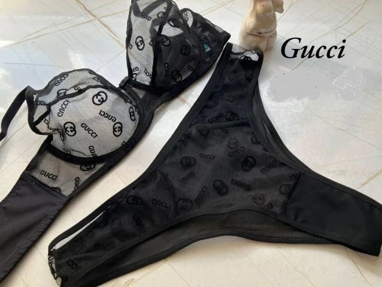 ست لباس زیر توری مشکی برند بیوتی