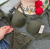 ست شورت سوتین سبز