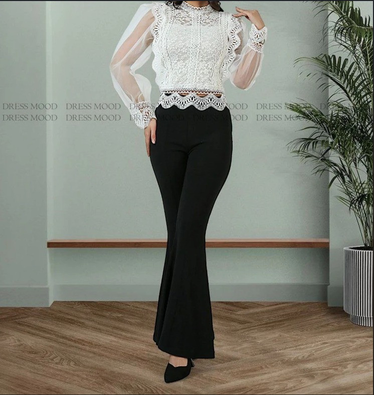 شومیز گیپوردار