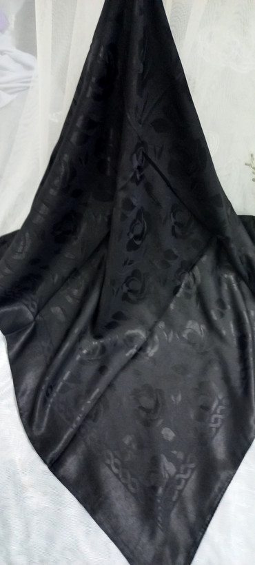 روسری مشکی مجلسی